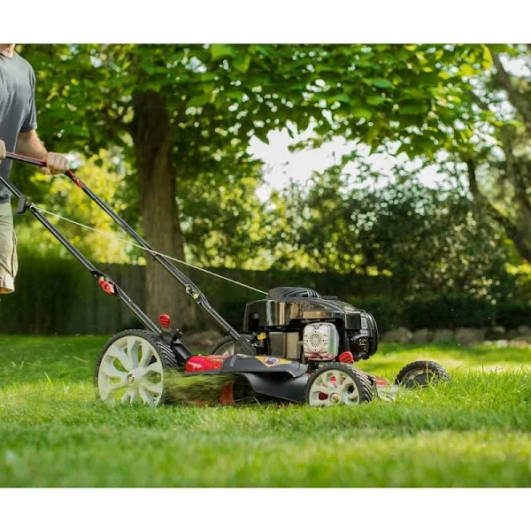 Troy-Bilt TB100 Walk Behind Push Mower with Briggs and Straton Engine