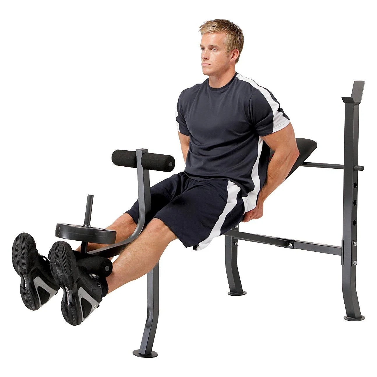 Marcy Standard Bench with Weight Set 100lbs