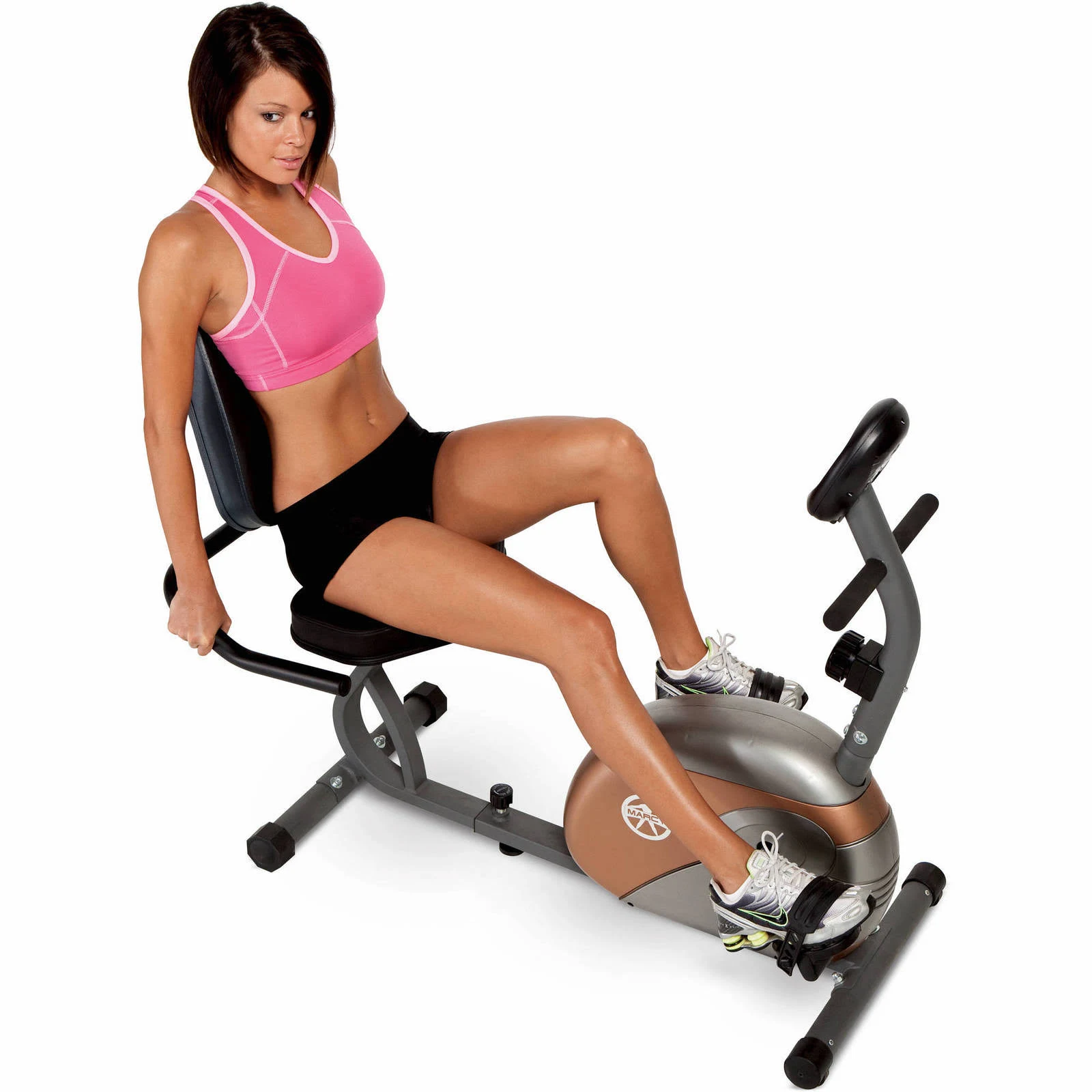 Marcy Me-709 Recumbent Exercise Bike with Magnetic Resistance