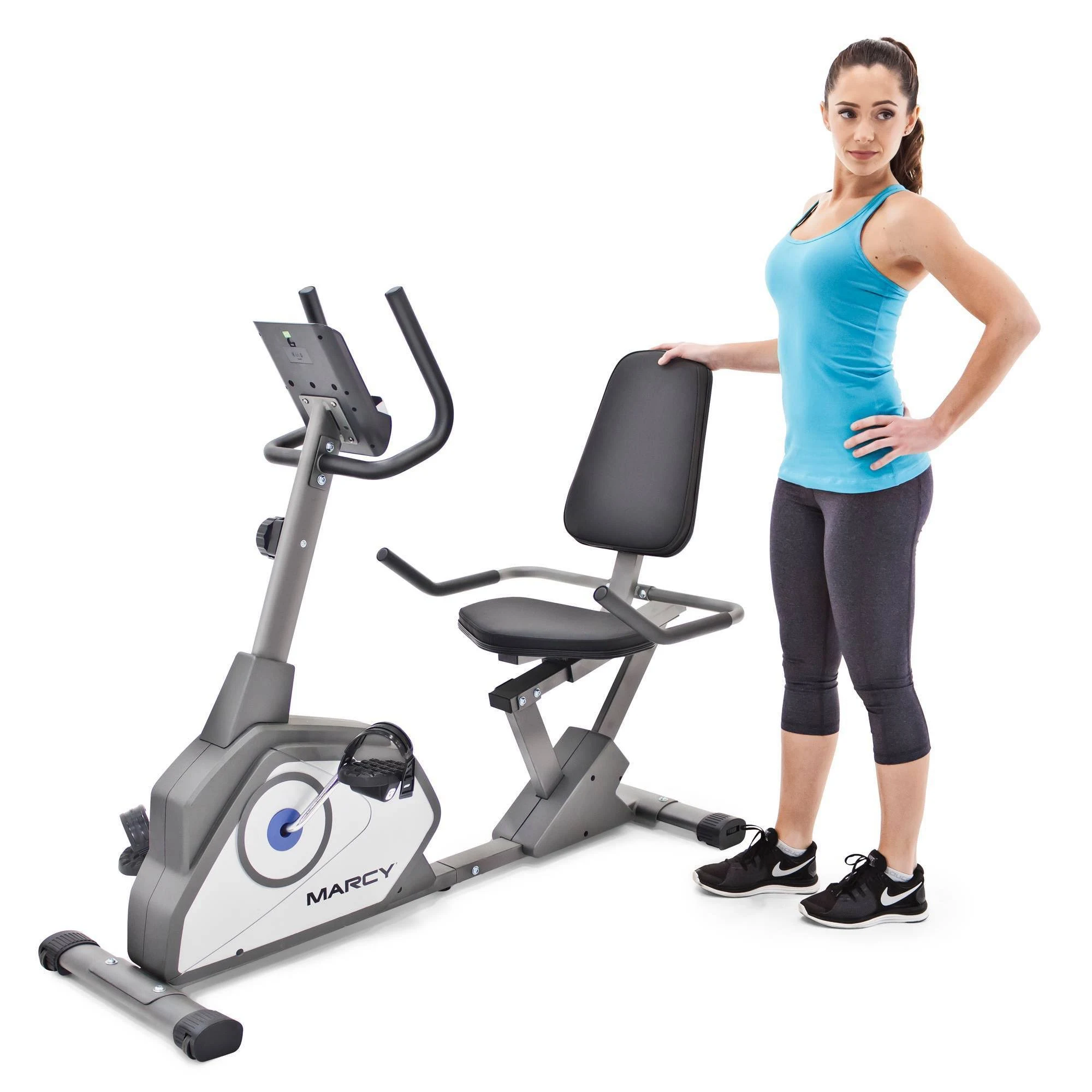 Marcy Magnetic Recumbent Exercise Bike (NS-40502R)