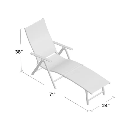Mainstays Sling Chaise Lounger