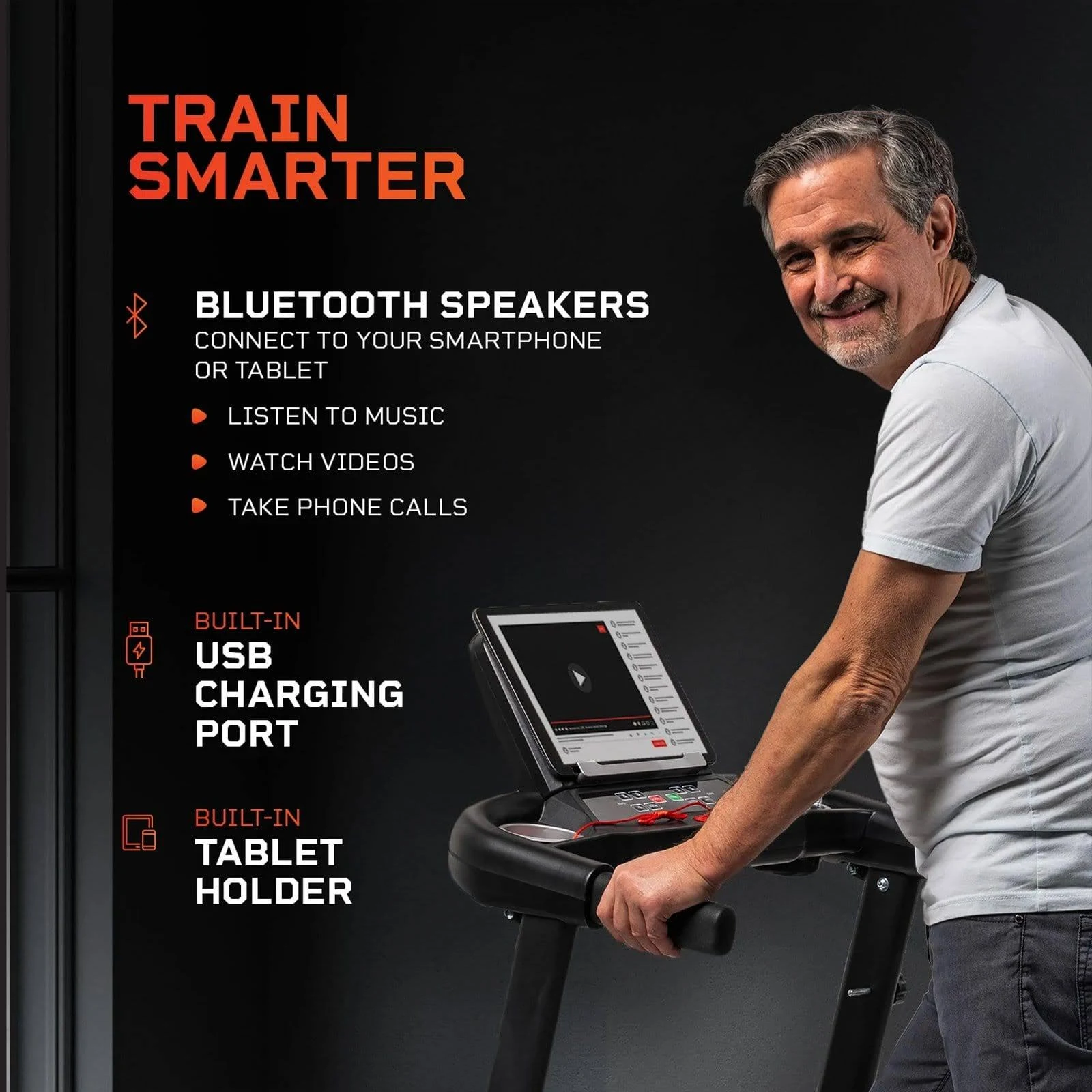 Lifepro Swift Foldable Compact Running Treadmill, Black