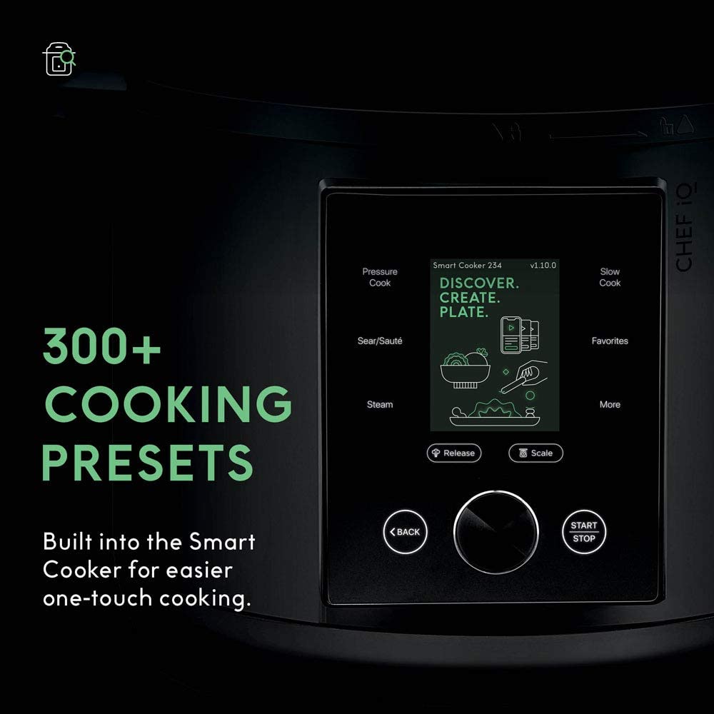 CHEF iQ Smart Pressure Cooker 10 Cooking Functions