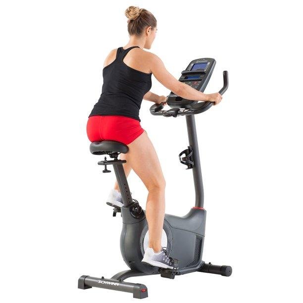 Schwinn Fitness 170 Home Workout Stationary Upright Exercise Bike with Display