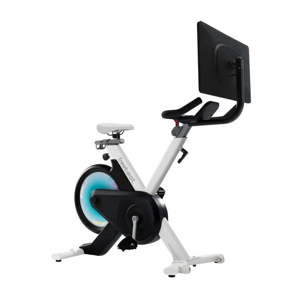 21.5 in. White Freebeat Indoor Cycling Bike