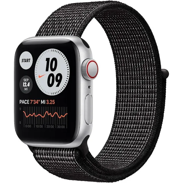 Apple Watch Nike SE GPS, 40mm Space Gray Aluminum Case with Anthracite/Black Nike Sport Band