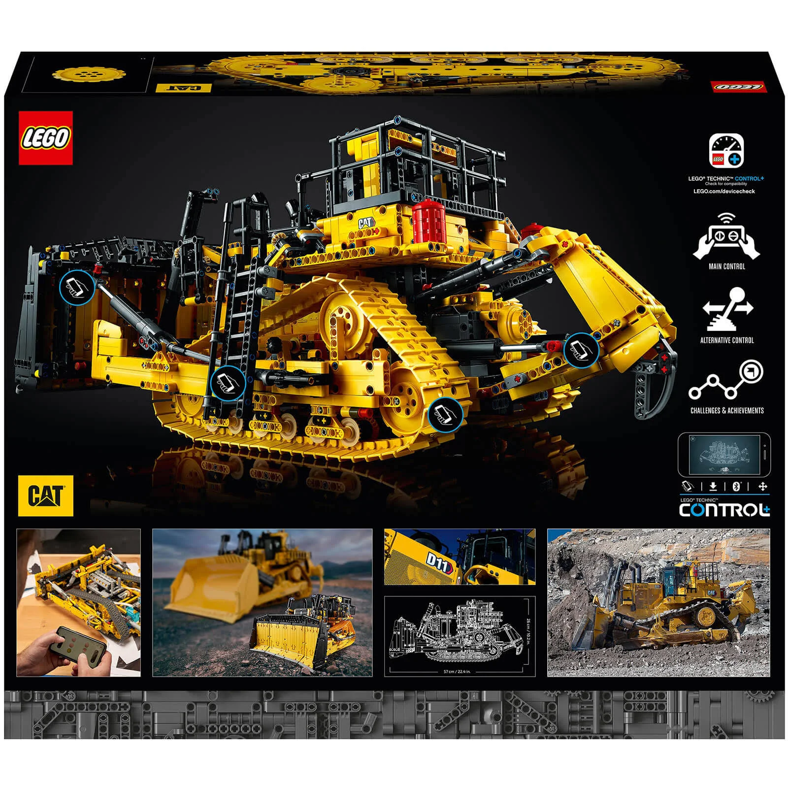 Lego Technic: App-Controlled Cat D11 Bulldozer Set (42131)