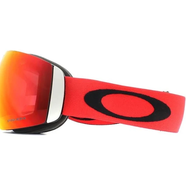 Oakley Flight Deck XM Goggles - Red Black; Prizm Torch Iridium