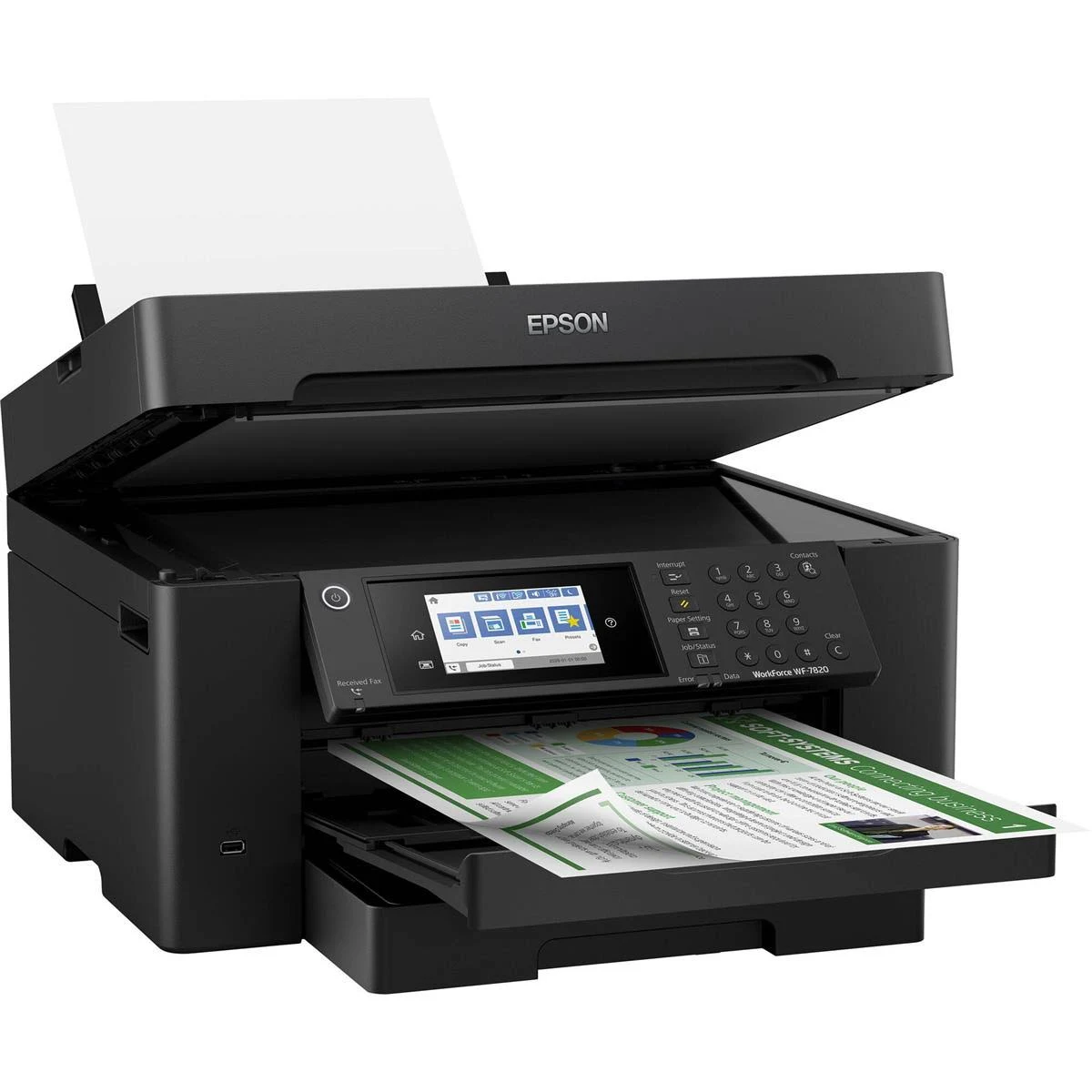 Epson WorkForce Pro WF-7820 Wireless Color Inkjet All-in-One Printer