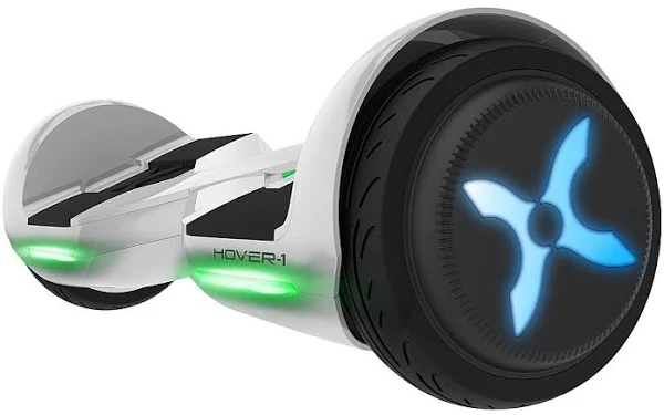 Hover-1 - Dream Electric Self-Balancing Scooter w/6 Mi Max Operating Range & 7 MPH - White