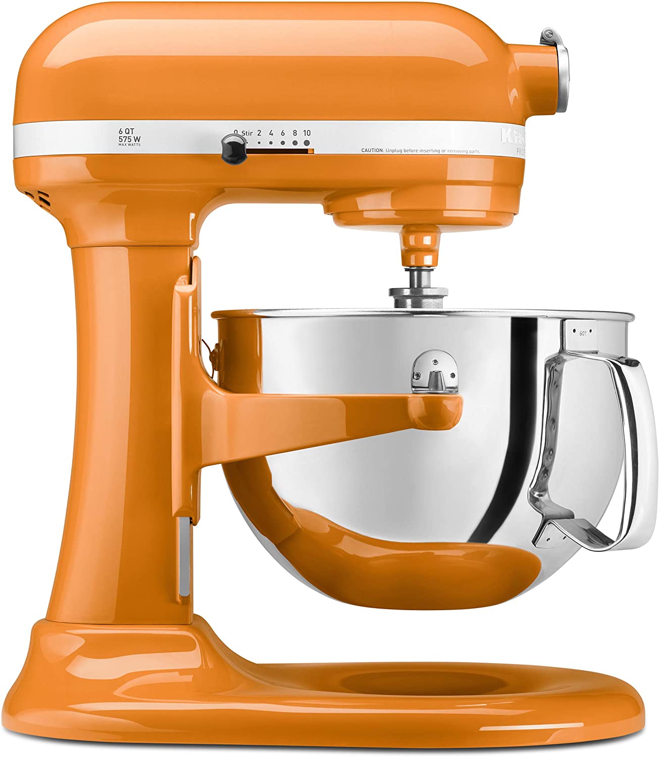 KitchenAid KP26M1XTG 6 Qt. Professional 600 Series Bowl-Lift Stand Mixer - Tangerine