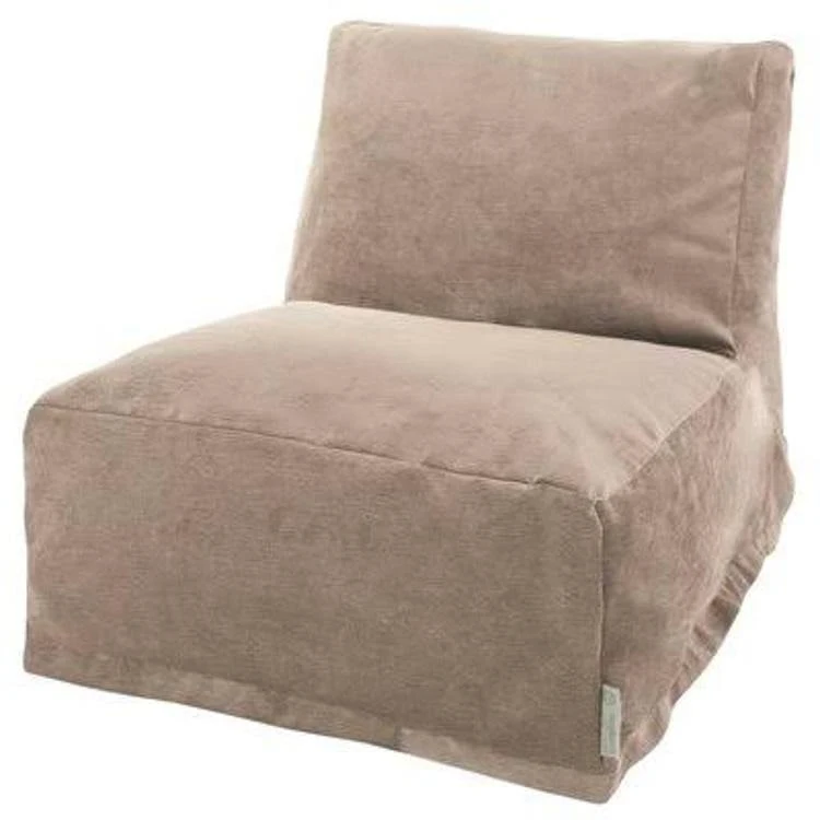 Mack & Milo Standard Bean Bag Chair and Lounger Upholstery: Pearl