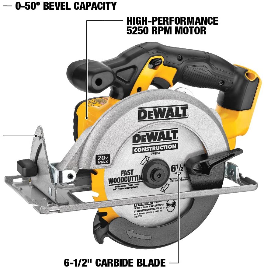 DEWALT 20V MAX Combo Kit, Compact 5-Tool (DCK521D2)