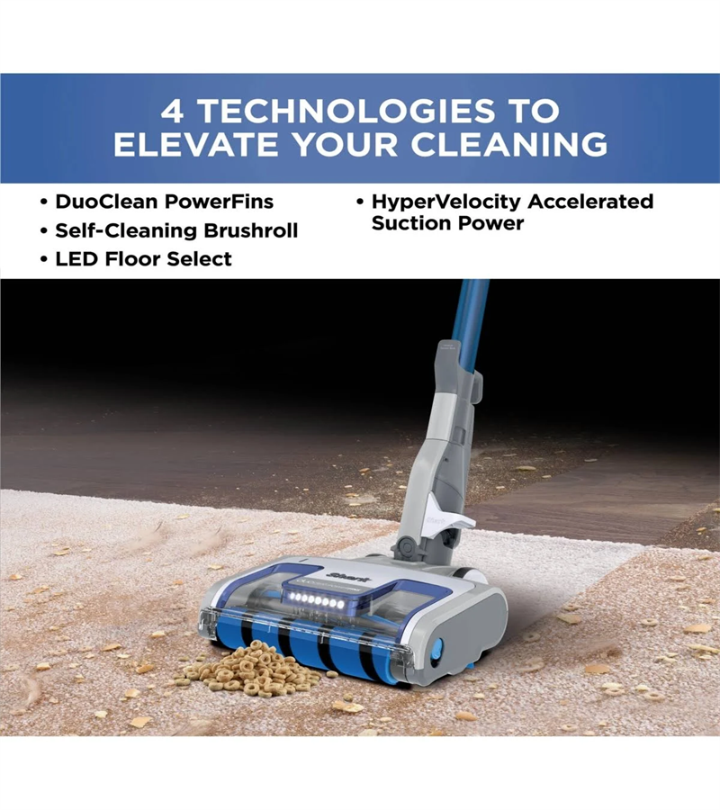 Shark Vertex Ultralight DuoClean PowerFins Corded Stick Vacuum with Self-Cleaning Brushroll (HZ2002)