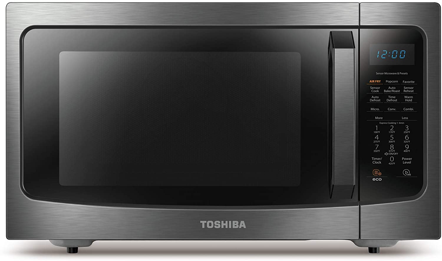 Toshiba ML-EC42P Multifunctional Microwave Oven - Black Stainless Steel