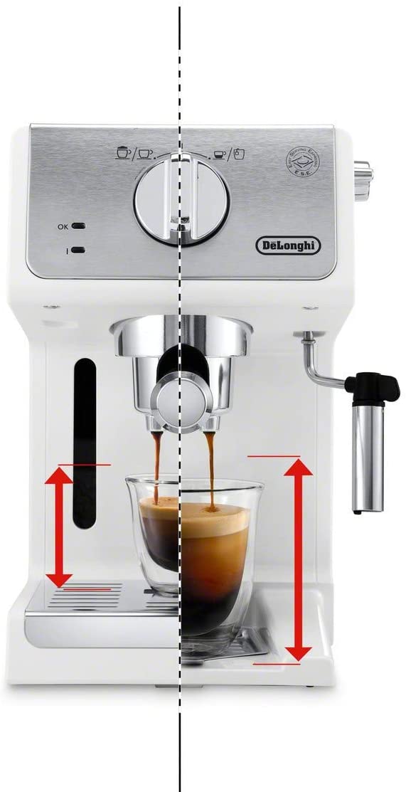 De'Longhi ECP3220R 15 Bar Espresso Machine - White