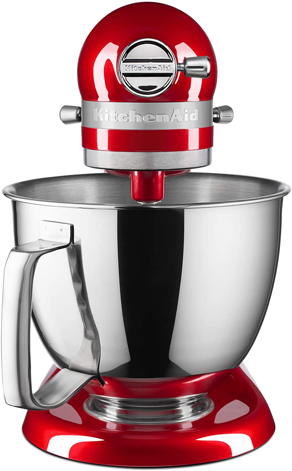 KitchenAid KSM3316XCA Artisan Mini Stand Mixers, 3.5 quart, Candy Apple Red