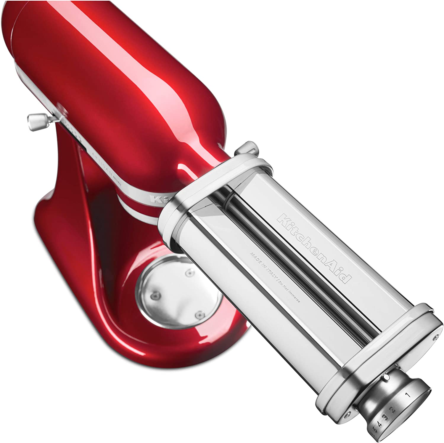 KitchenAid KSM3316XCA Artisan Mini Stand Mixers, 3.5 quart, Candy Apple Red