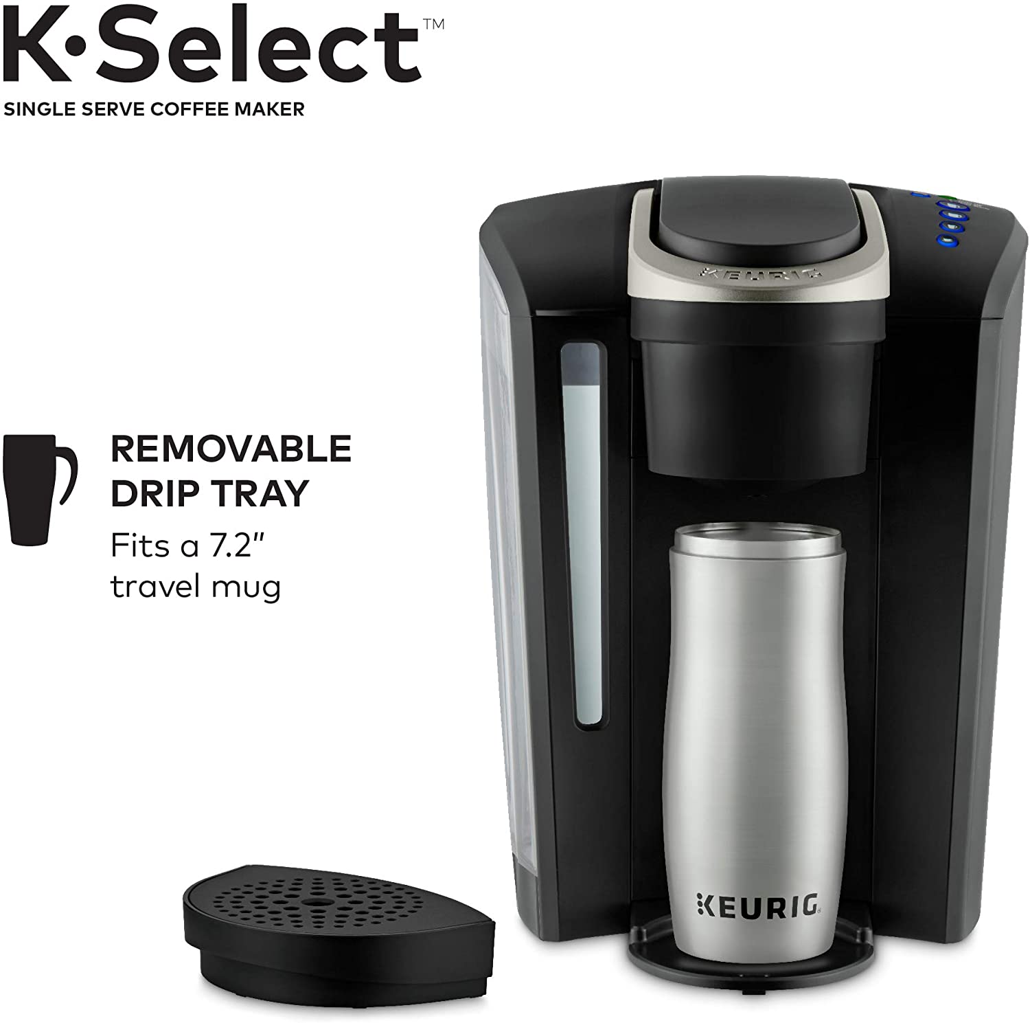 Keurig K-Select Coffee Maker - Matte Black