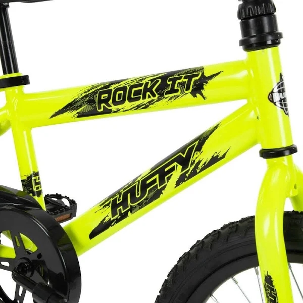 Huffy Rock It Boys Bike - Neon Powder Yellow - 18