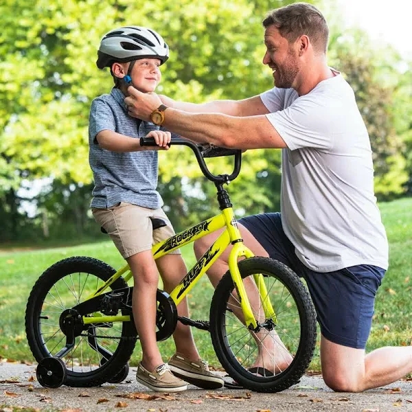 Huffy Rock It Boys Bike - Neon Powder Yellow - 18