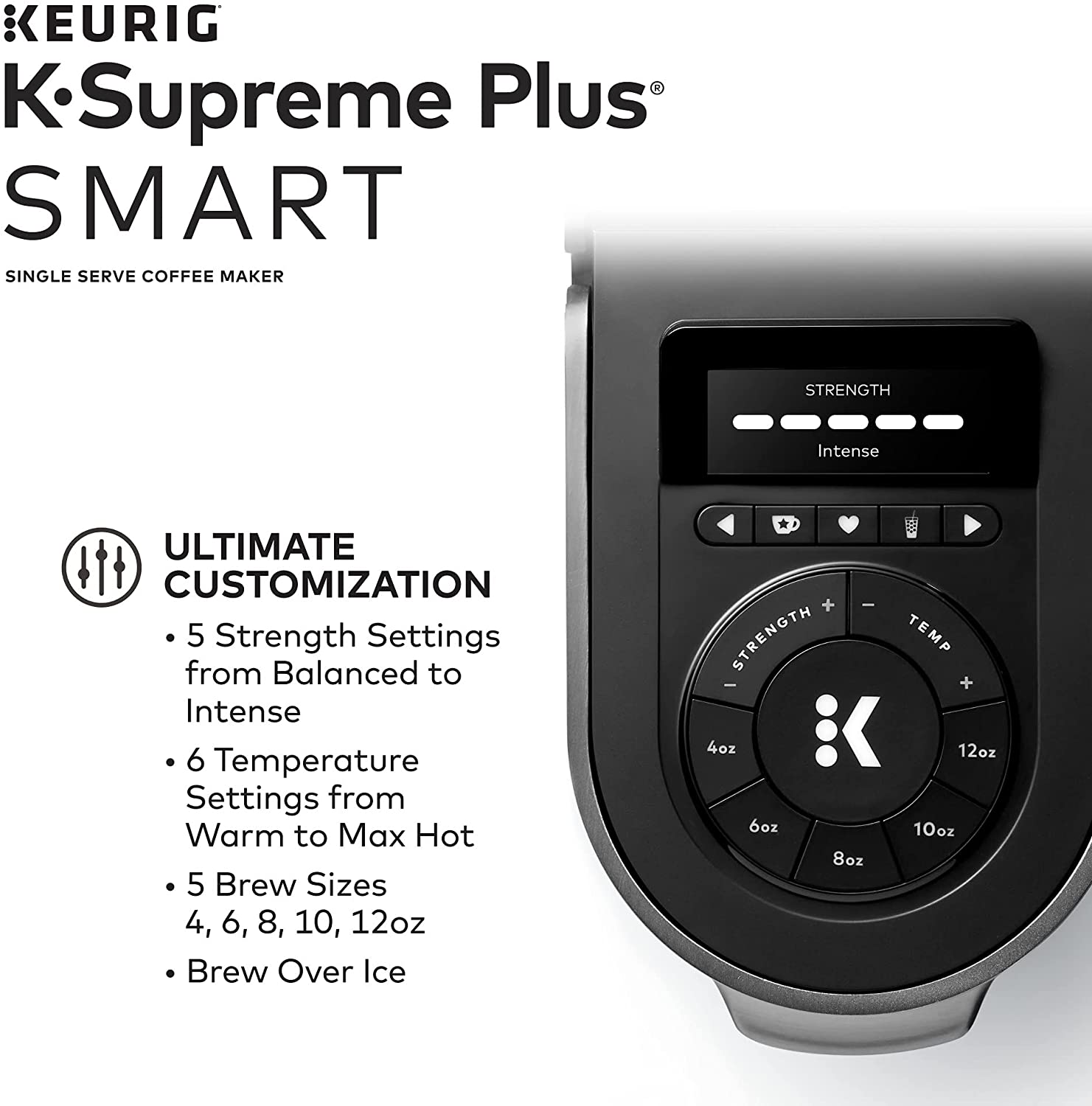 Keurig K-Supreme Plus SMART Coffee Maker - Black