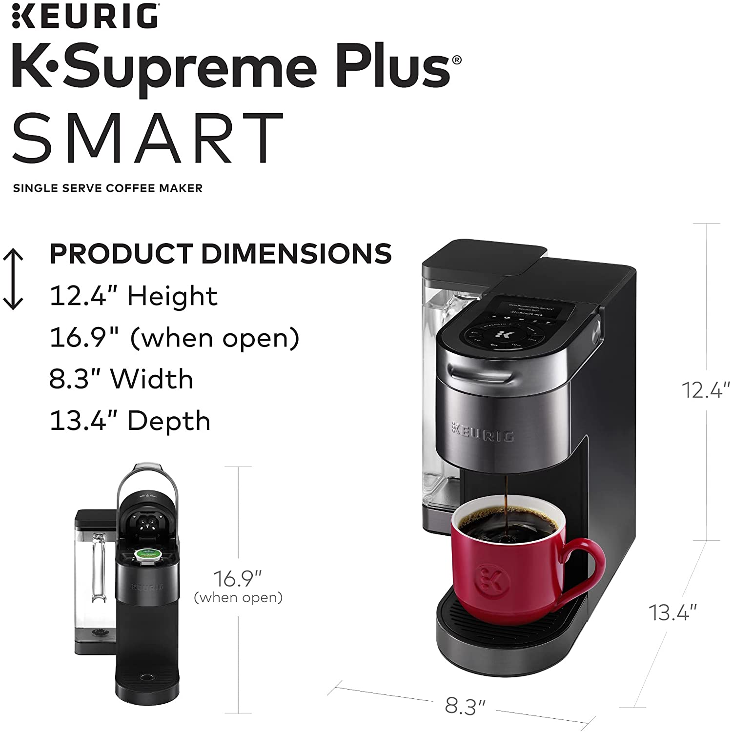 Keurig K-Supreme Plus SMART Coffee Maker - Black