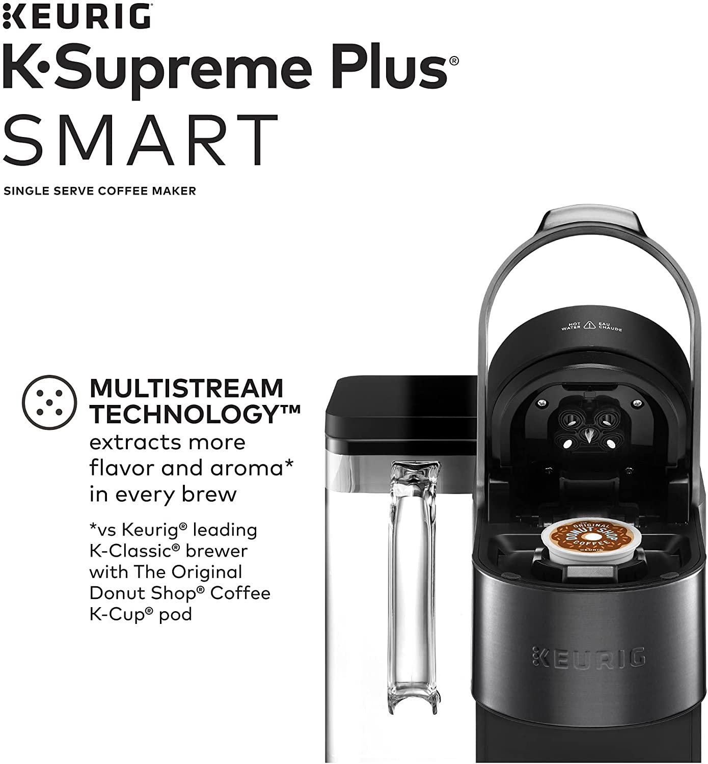 Keurig K-Supreme Plus SMART Coffee Maker - Black