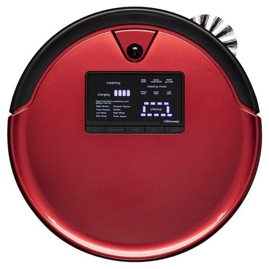 bObsweep Bob PetHair Plus Robot Vacuum and Mop Rouge