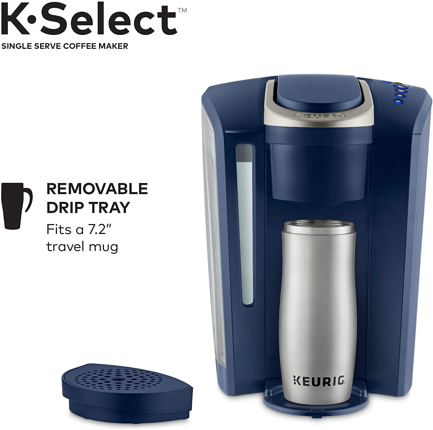 Keurig K-Select Coffee Maker - Matte Navy