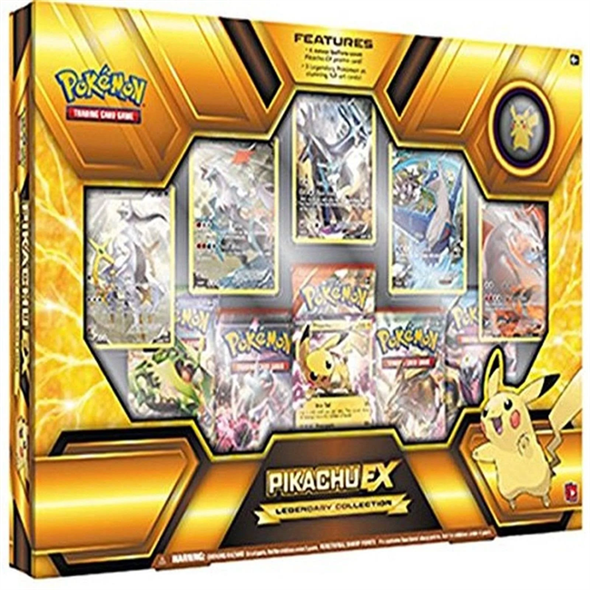 Pokemon TCG Pikachu EX Legendary Premium Collection Box Sealed