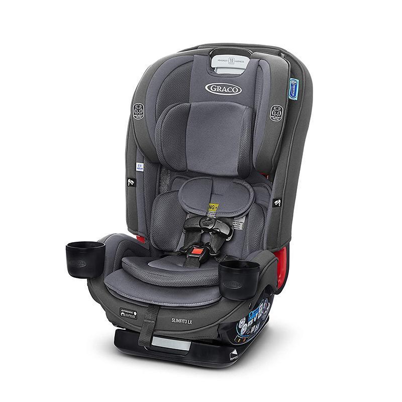 Graco SlimFit 3 in 1 Car Seat -Slim & Comfy Design Saves Space in Your Back Seat