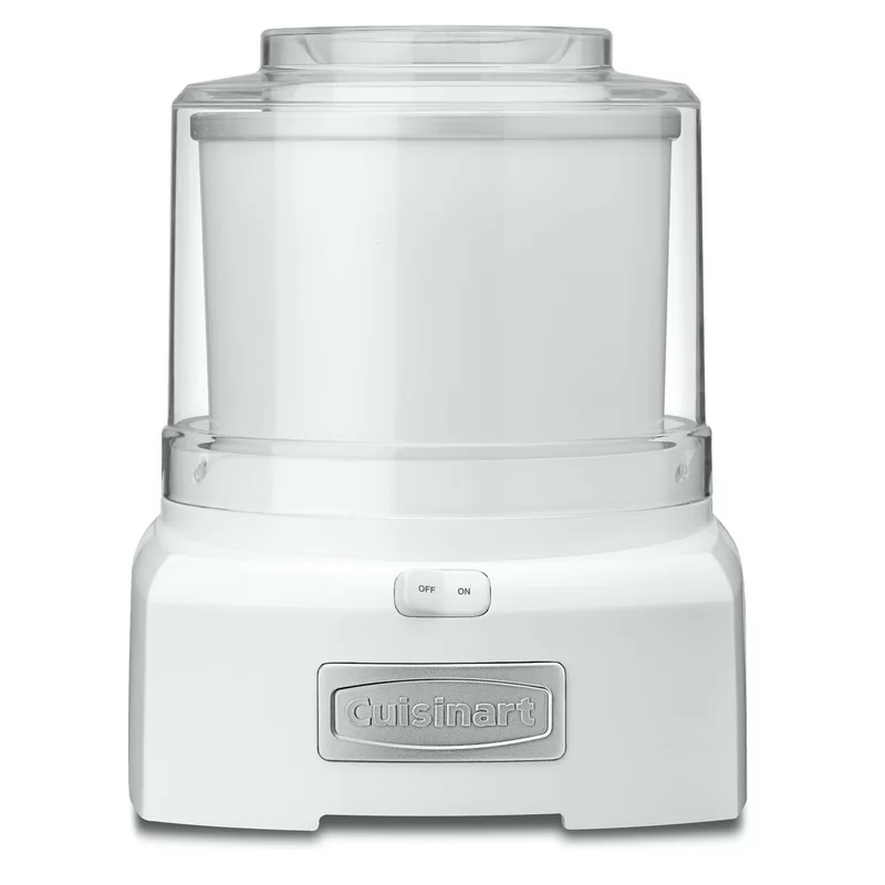 Cuisinart Frozen Yogurt, Ice Cream & Sorbet Maker - 1.5 qt - White