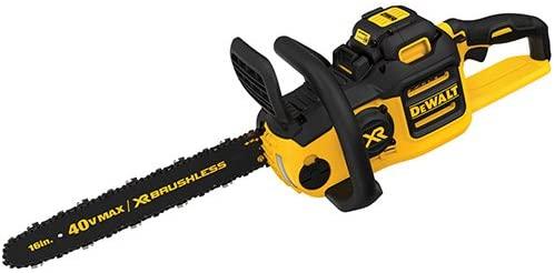 DEWALT 40V MAX XR Chainsaw, 4-Ah Battery, 16-Inch (DCCS690M1)