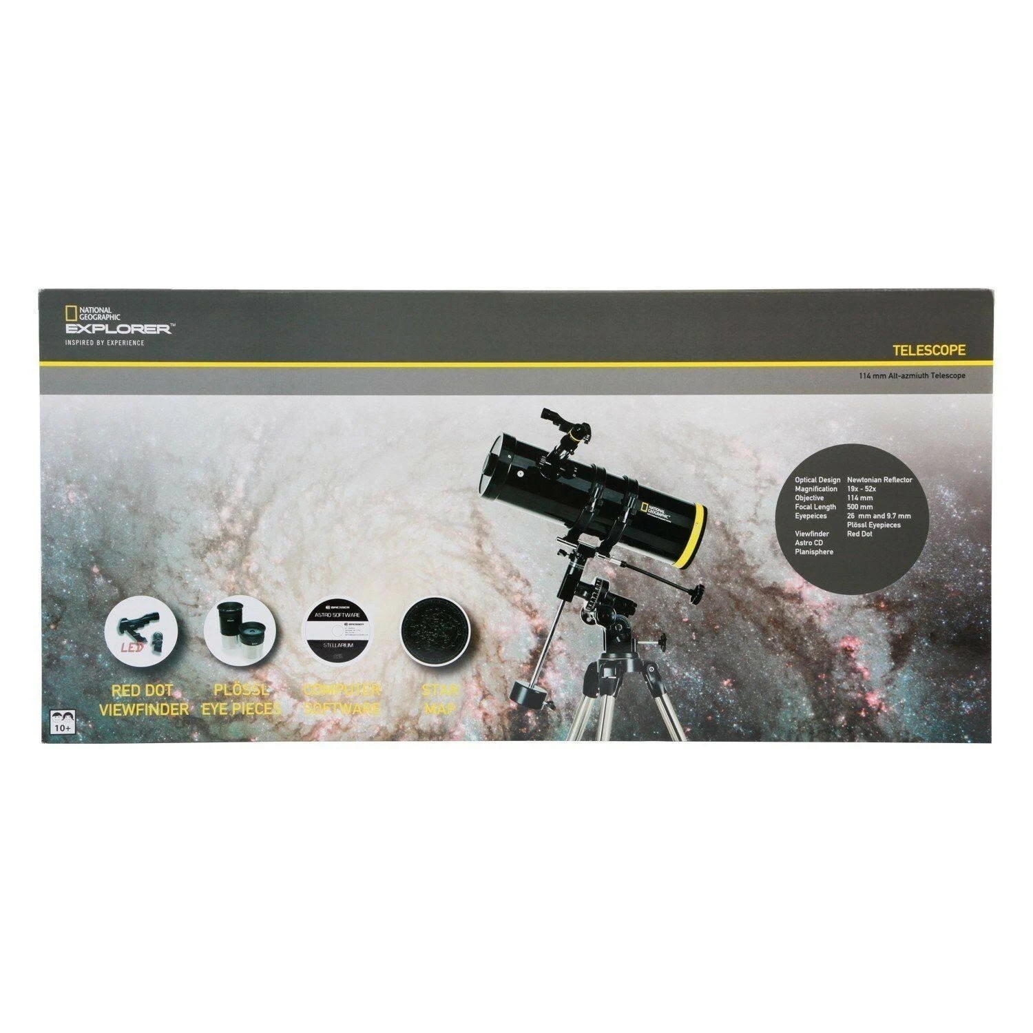 National Geographic 114mm EQ Telescope