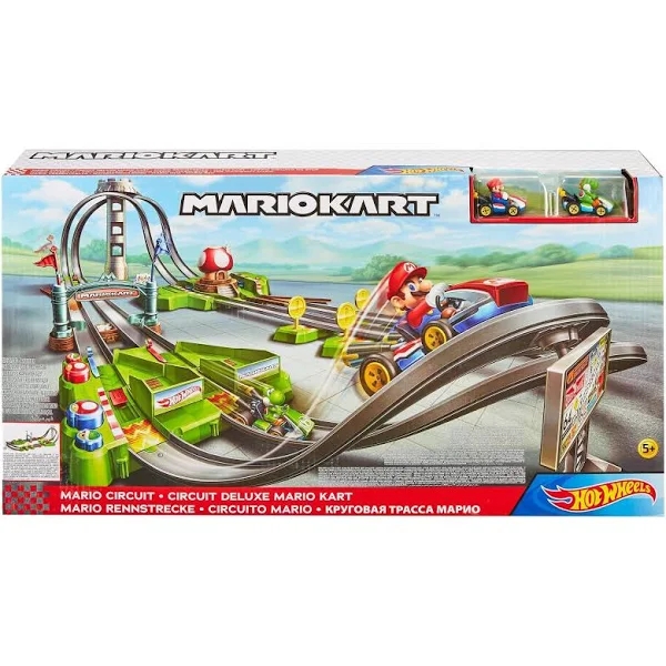 Hot Wheels - Mario Kart Circuit Track Set