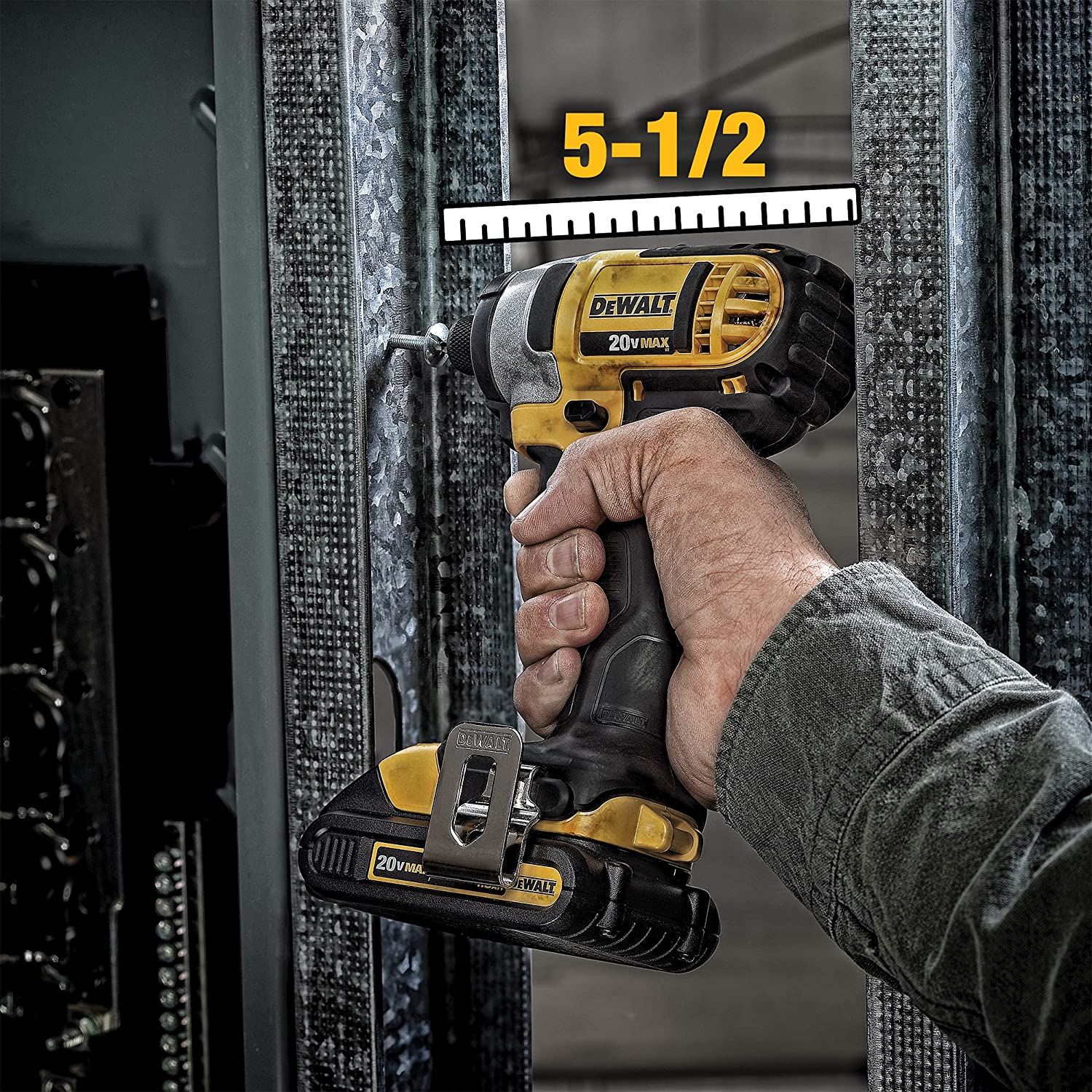 DEWALT 20V Max Cordless Drill Combo Kit, 2-Tool (DCK240C2)