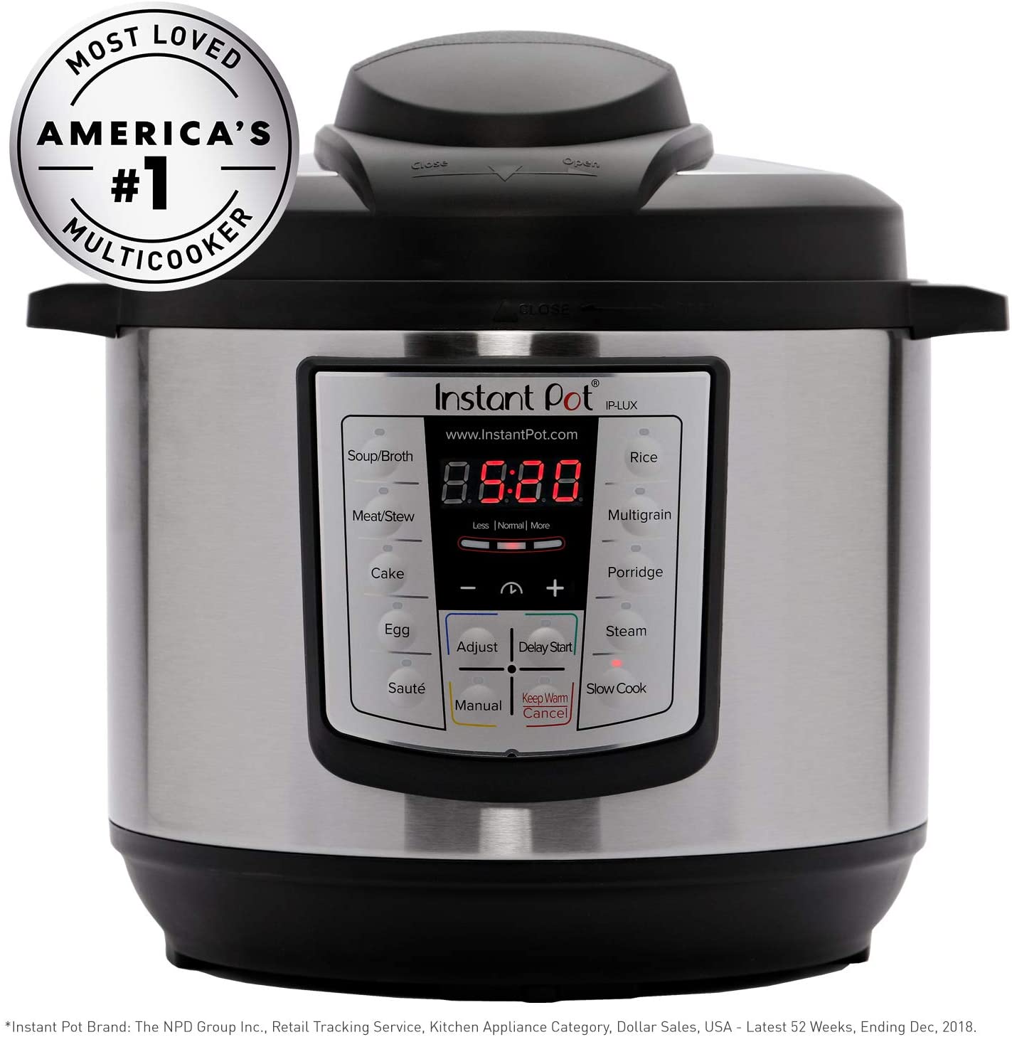 Instant Pot Lux 6-in-1 Electric Pressure Cooker - 6 Quart