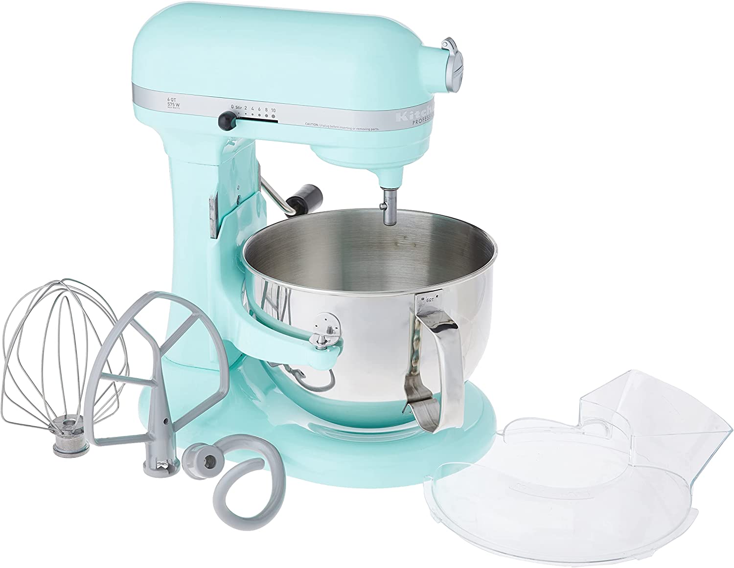 KitchenAid KP26M1XIC Professional 600 Stand Mixers, 6 quart, Ice