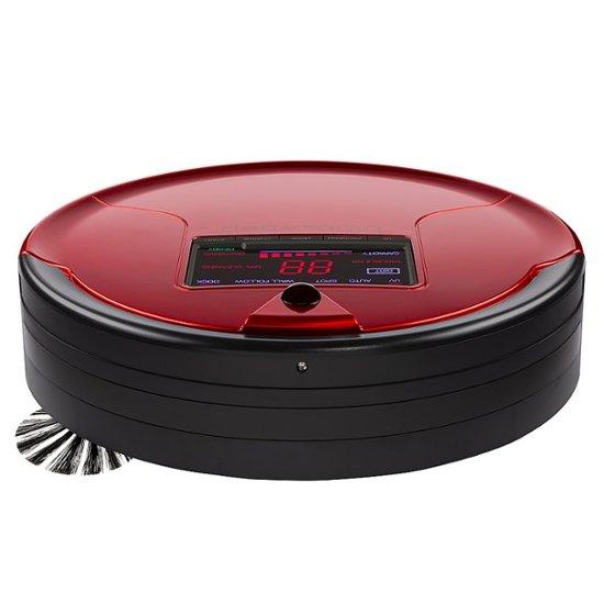 bObsweep Bob PetHair Robot Vacuum and Mop Rouge