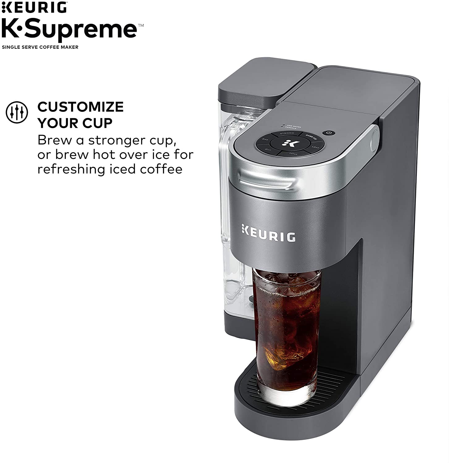 Keurig K-Supreme Coffee Maker - Gray