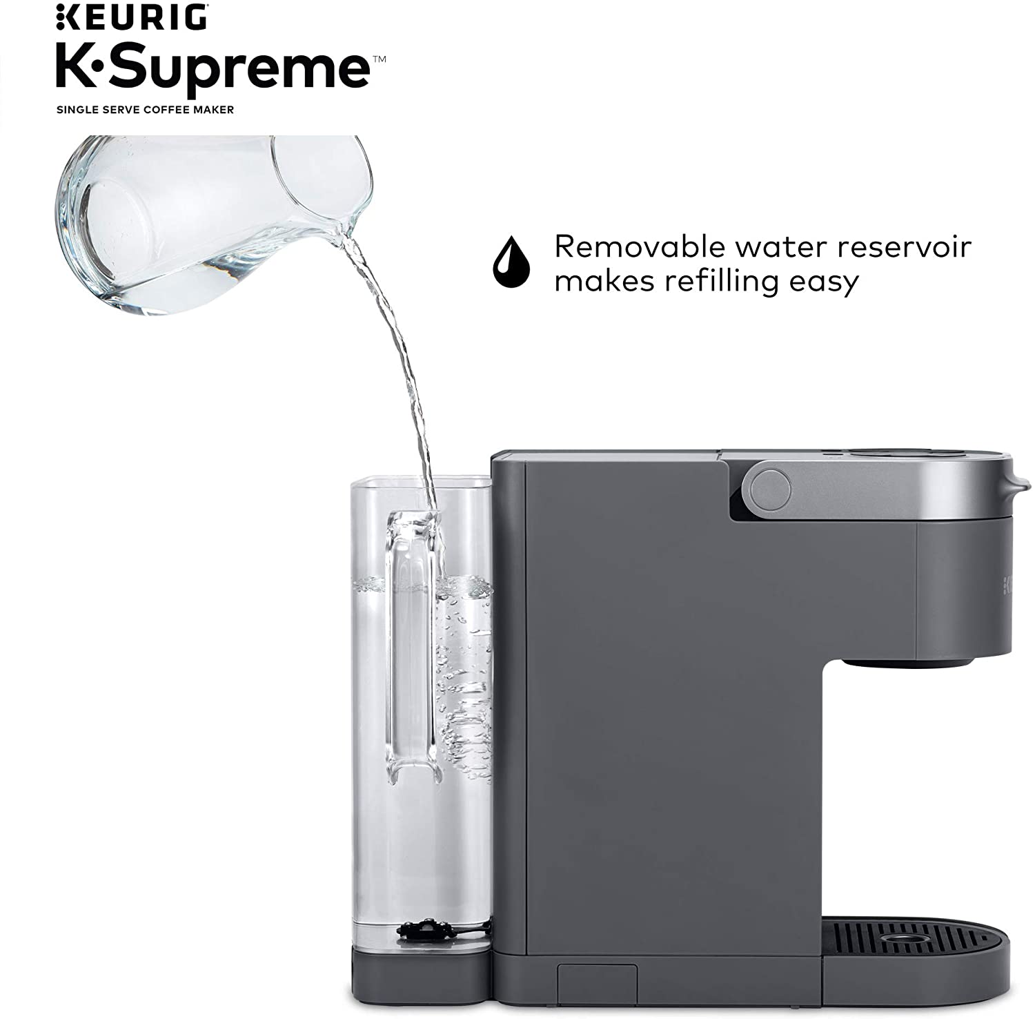 Keurig K-Supreme Coffee Maker - Gray