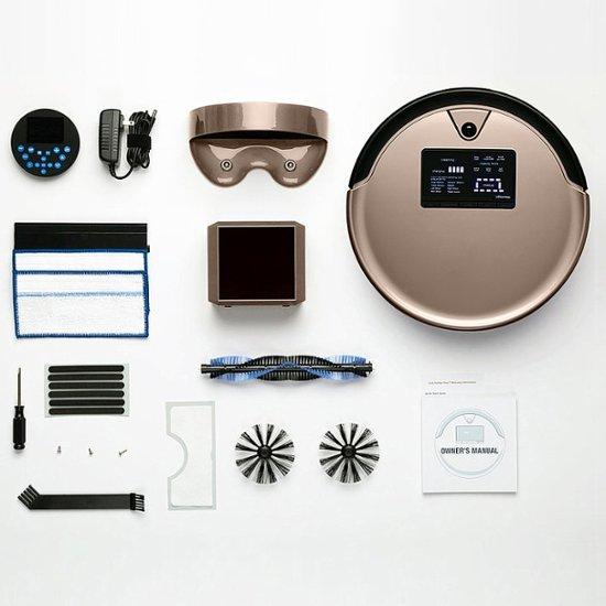 bObsweep Bob PetHair Plus Robot Vacuum and Mop Champagne