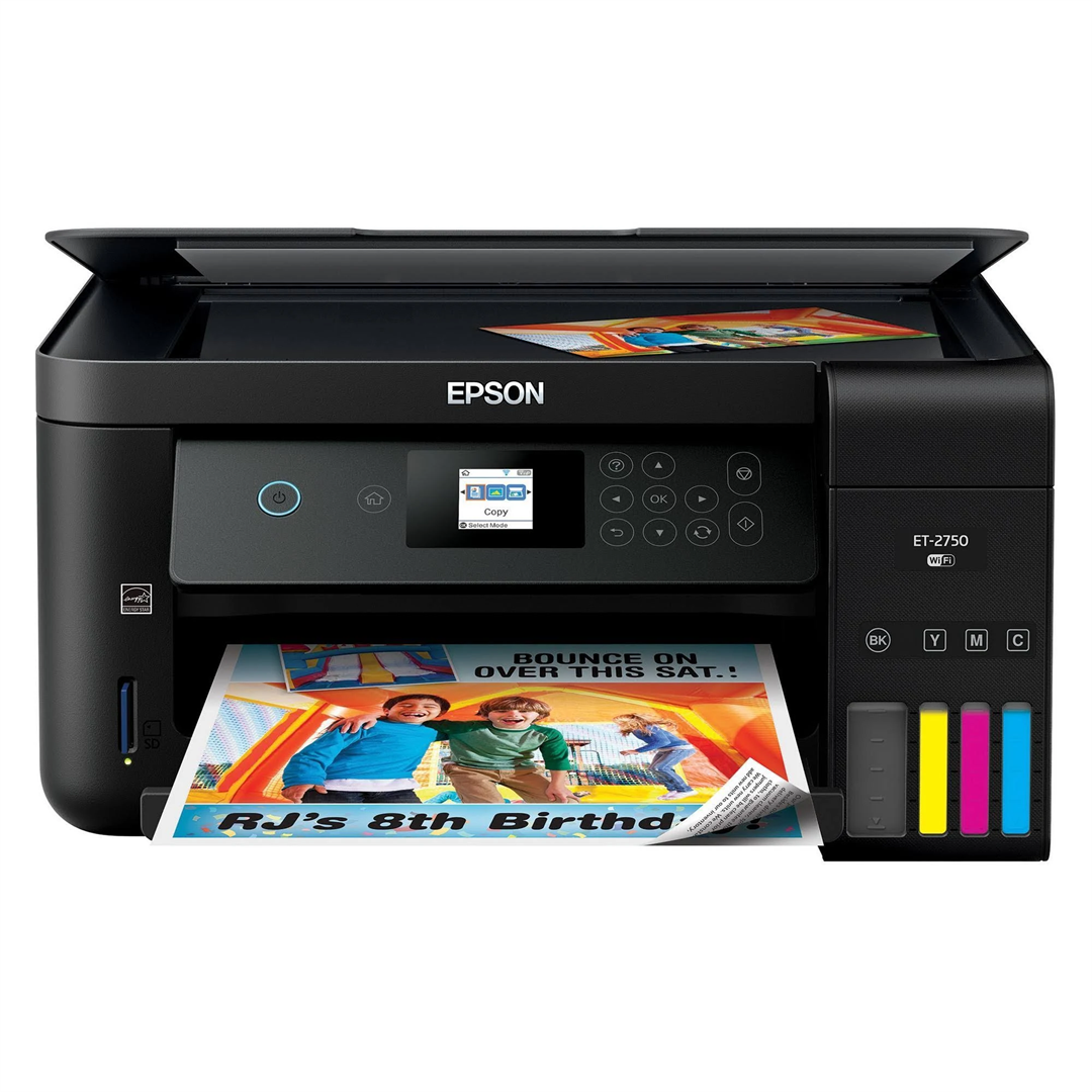 Epson Expression ET-2750 EcoTank Wireless Color All-in-One Printer