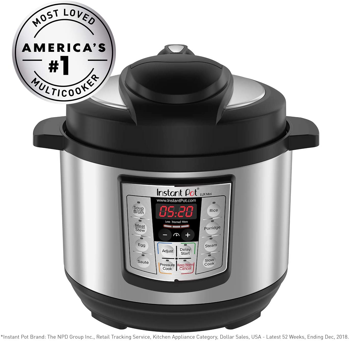 Instant Pot Lux Mini 6-in-1 Electric Pressure Cooker - 3 Quart