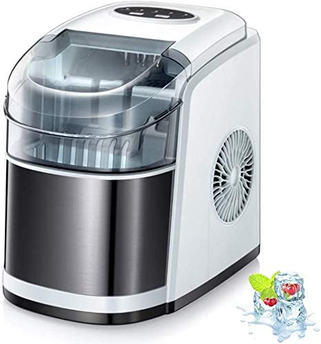 Kismile Counter top Ice Maker Machine - White