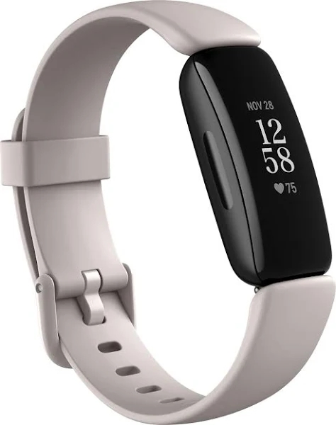 Fitbit - Inspire 2 Fitness Tracker - Lunar White