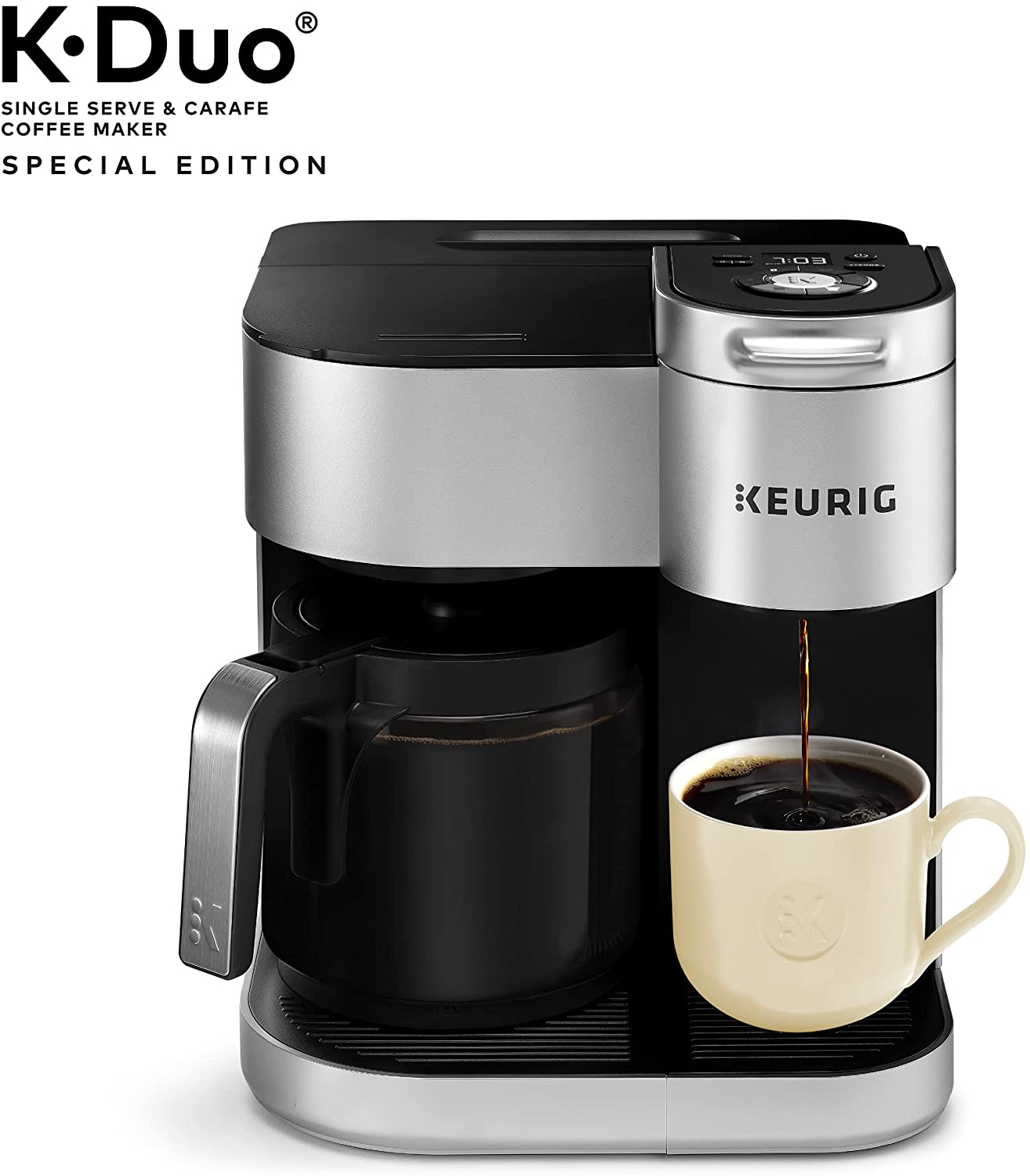 Keurig K-Duo Special Edition Coffee Maker - Silver