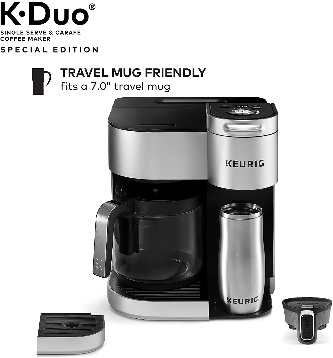 Keurig K-Duo Special Edition Coffee Maker - Silver