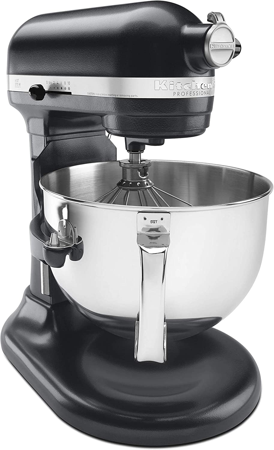 KitchenAid KP26M1XOB 6 Qt. Professional 600 Series Bowl-Lift Stand Mixer - Onyx Black